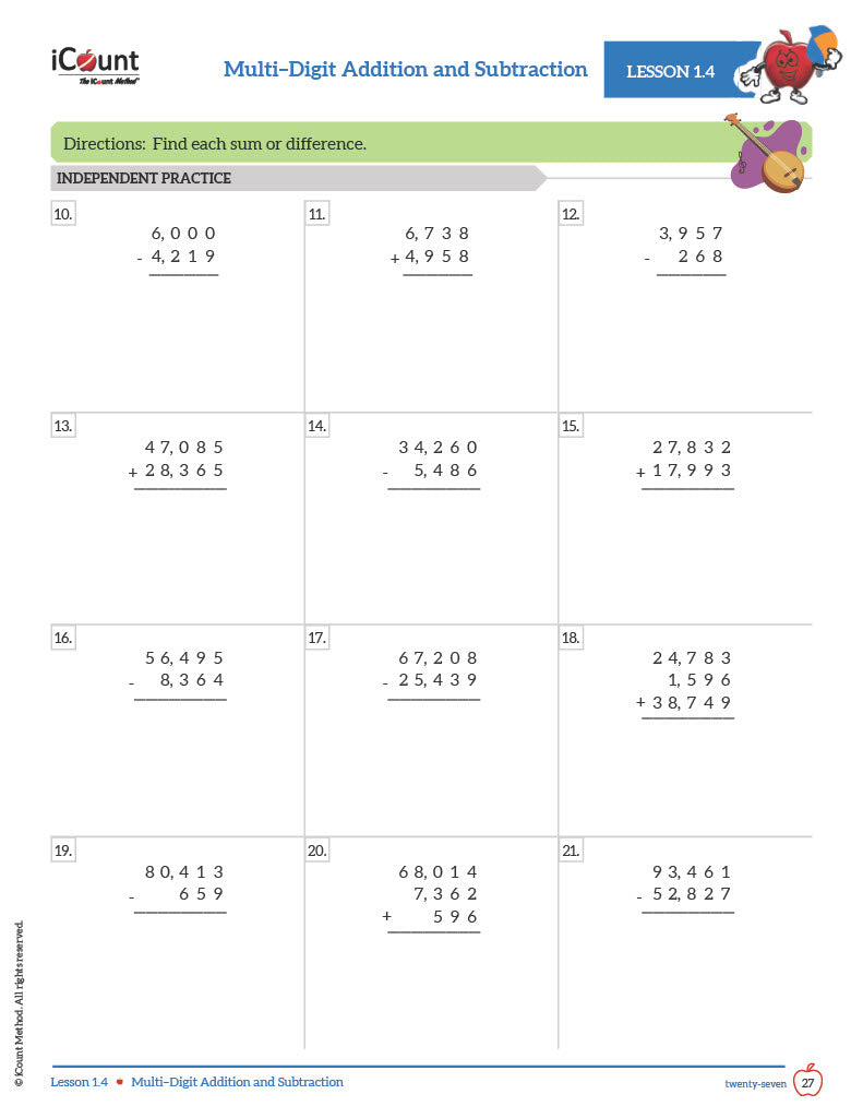 Level Teal Math Workbook, Premium Line image 3