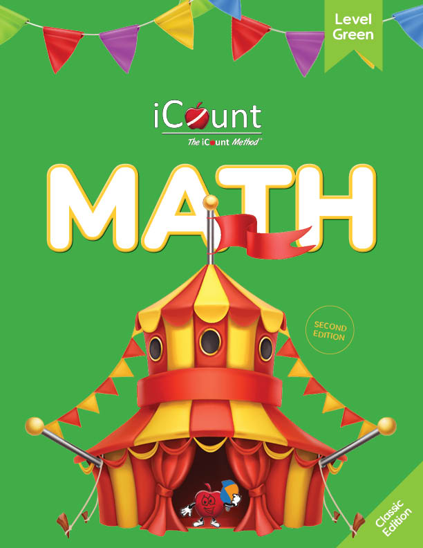 The iCount Method® Level Green Math Book, Classic Edition, 2.0
