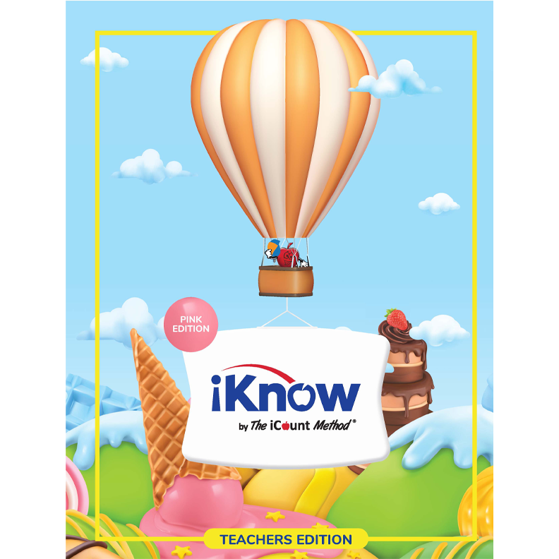 Math Workbook Teachers Edition, iKnow Pink Edition image 0