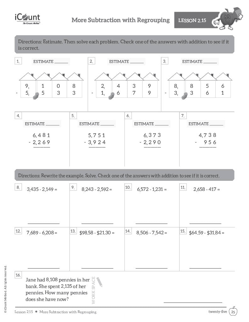 Level Brown Homework Book, Premium Line image 1