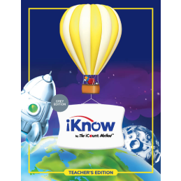 Math Teacher's Edition Book, iKnow Gray Edition image 0