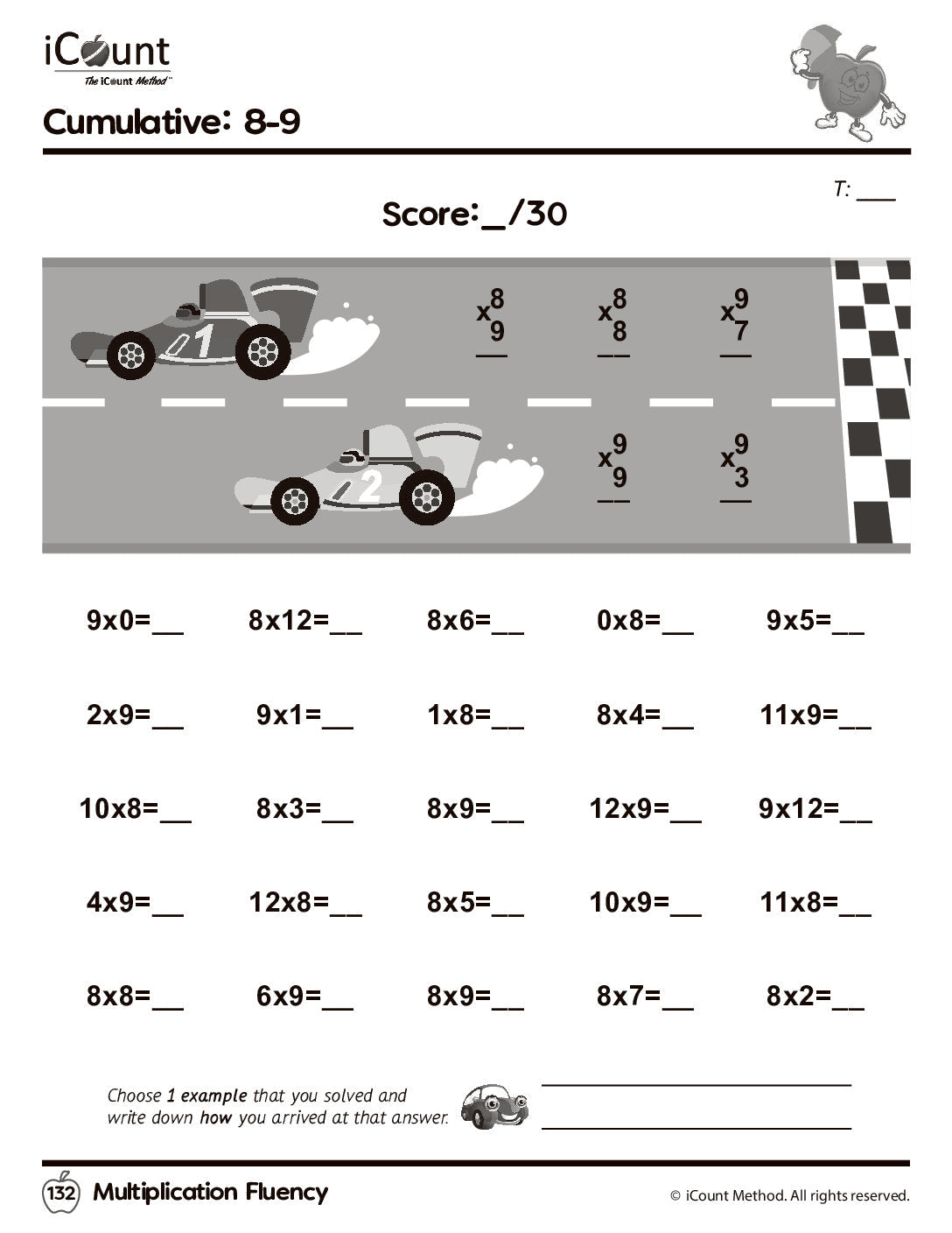 Multiplication Fluency Workbook, Fluency Series image 3