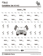 Multiplication Fluency Workbook, Fluency Series image 2