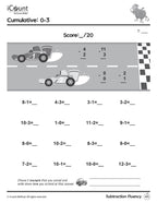 Subtraction Fluency Workbook, Fluency Series image 1