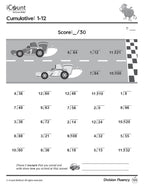 Division Fluency Workbook, Fluency Series image 5