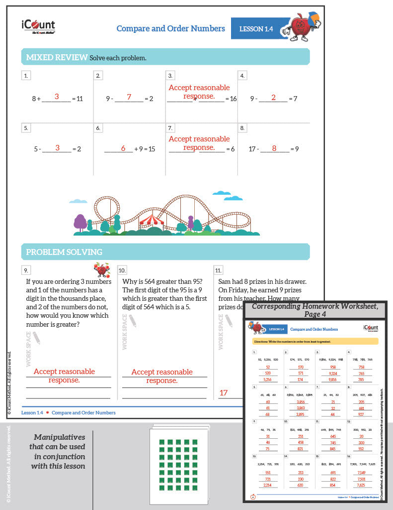 Level Brown Teacher's Edition Math Book, Abridged Line image 4