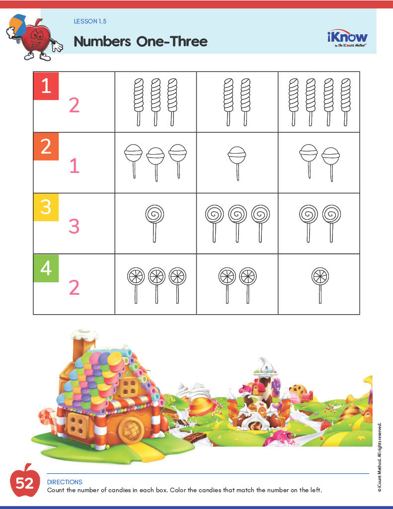 Math Workbook, iKnow Pink Edition image 2