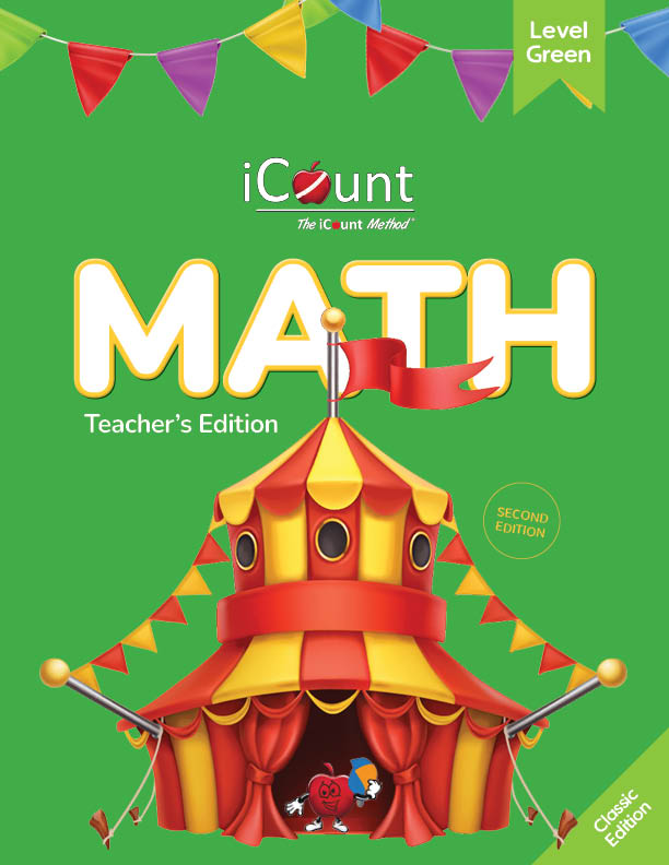 Teacher's Guide for the iCount Method® Level Green Math Book, Classic Edition, 2.0