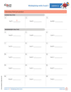 Level Brown Math Workbook, Abridged Line image 4