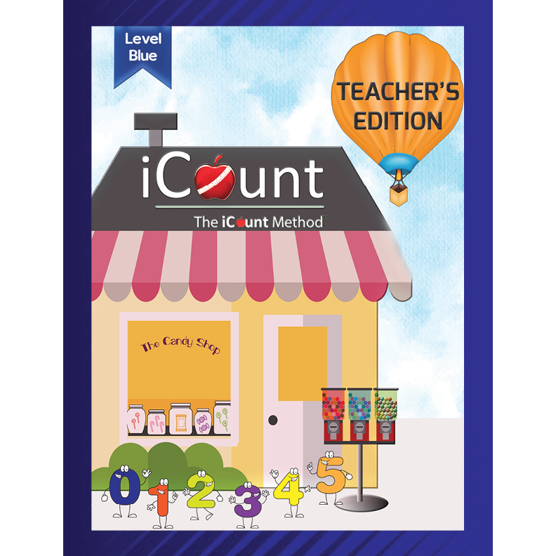 Level Blue Teacher's Edition Math Book, Premium Line image 0