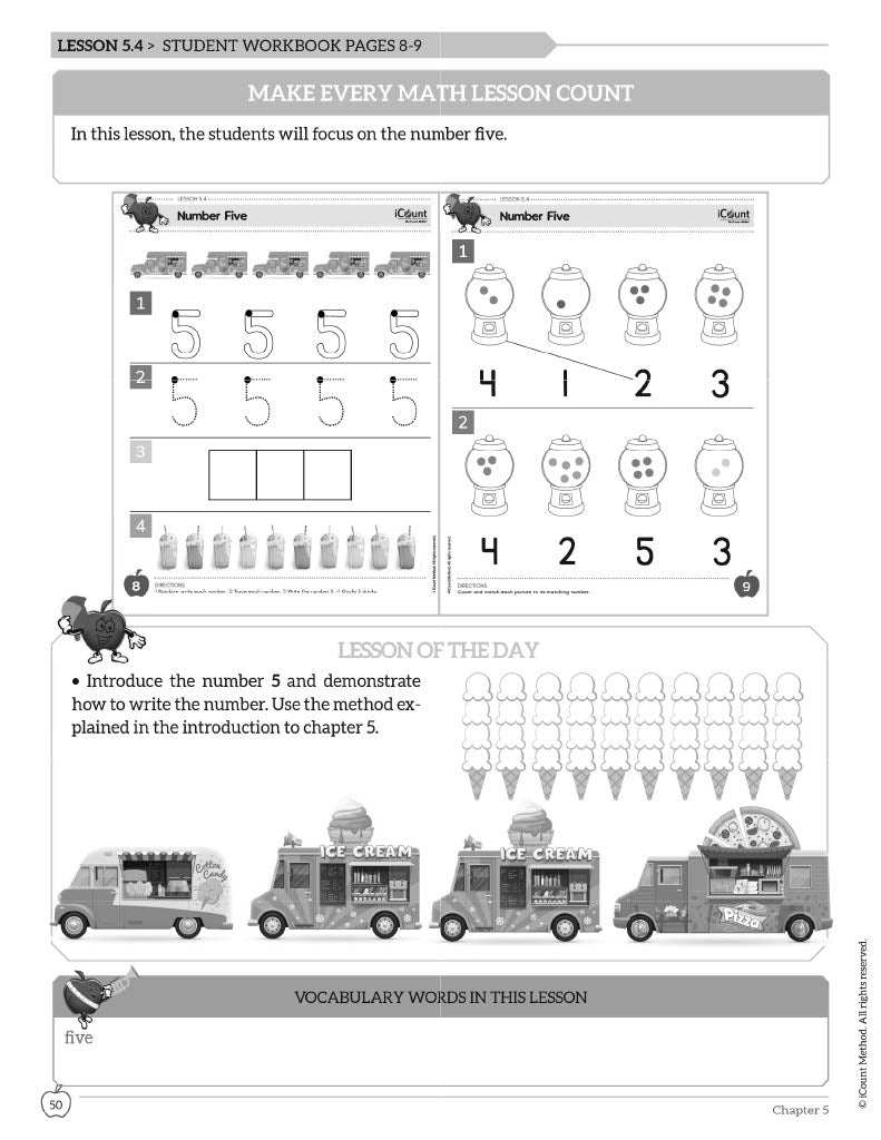 Level Pink Teacher's Edition Math Book, Classic Line image 4