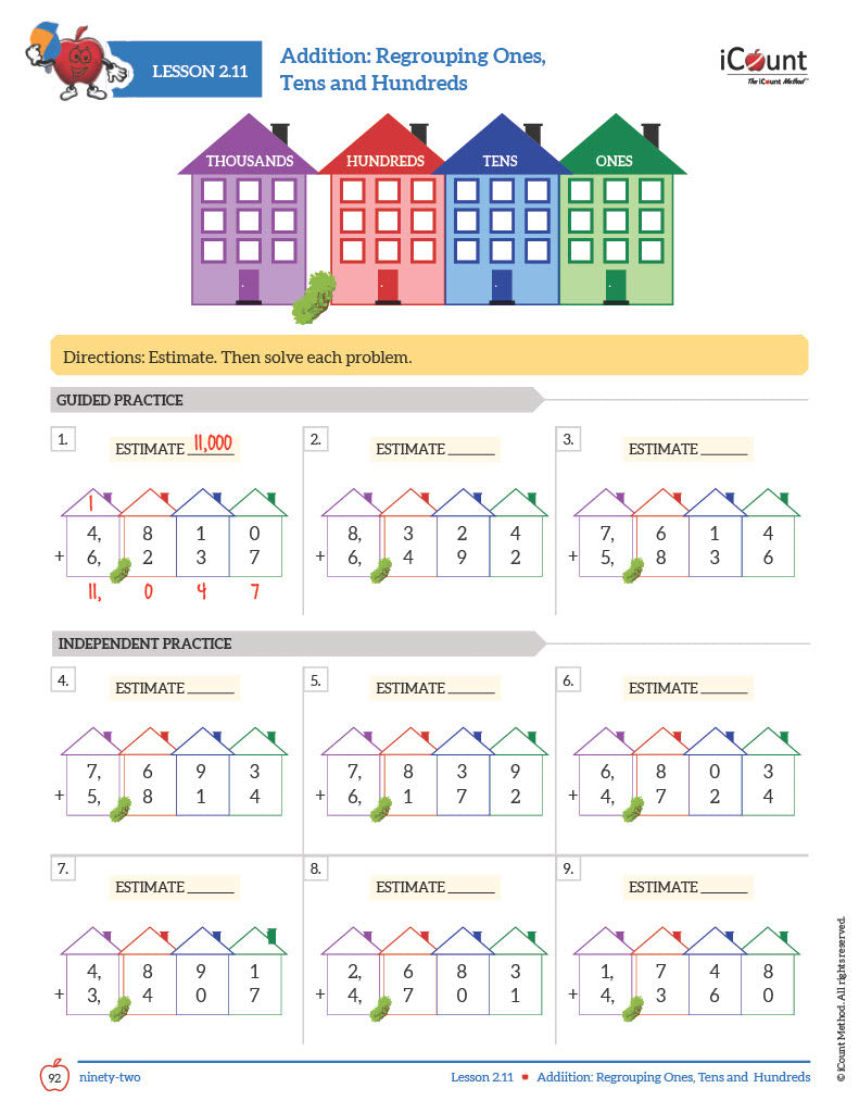 Level Brown Math Workbook, Essential Line image 1