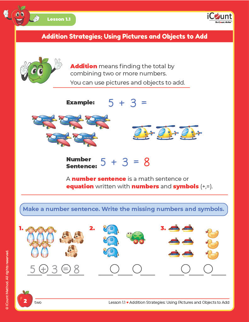 Level Green Math Workbook, Abridged Line image 1