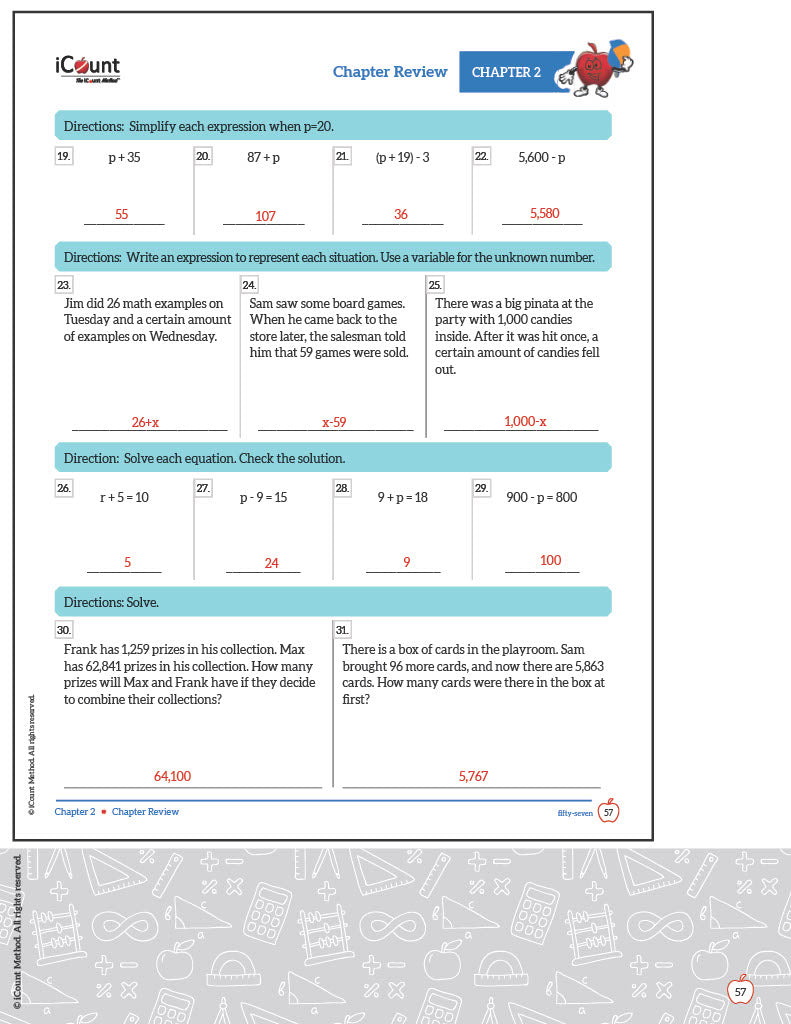 Level Gray Teacher's Edition Math Book, Abridged Line image 4