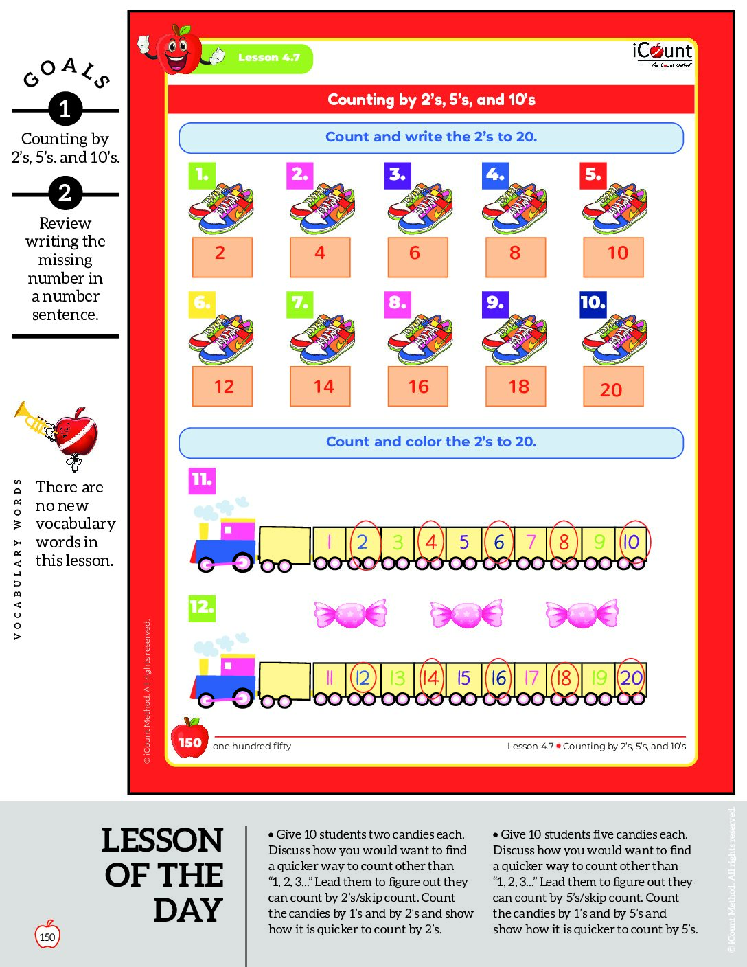 Level Red Teacher's Edition Math Book, Abridged Line image 2