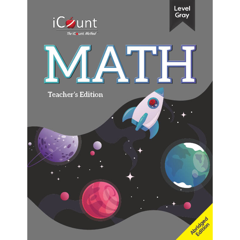Level Gray Teacher's Edition Math Book, Abridged Line image 0