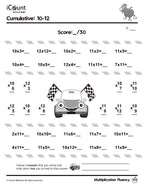 Multiplication Fluency Workbook, Fluency Series image 4