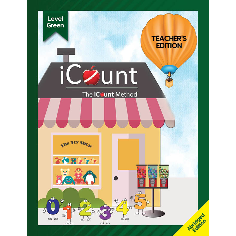 Level Green Teacher's Edition Math Book, Abridged Line image 0