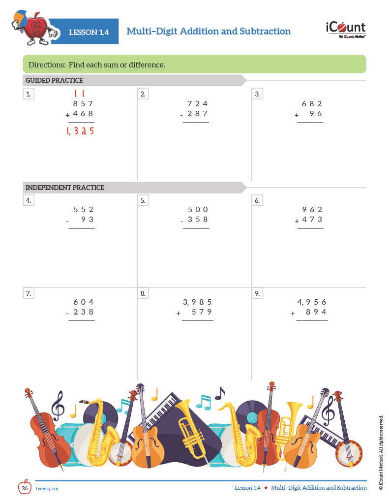 Level Teal Math Workbook, Premium Line image 2