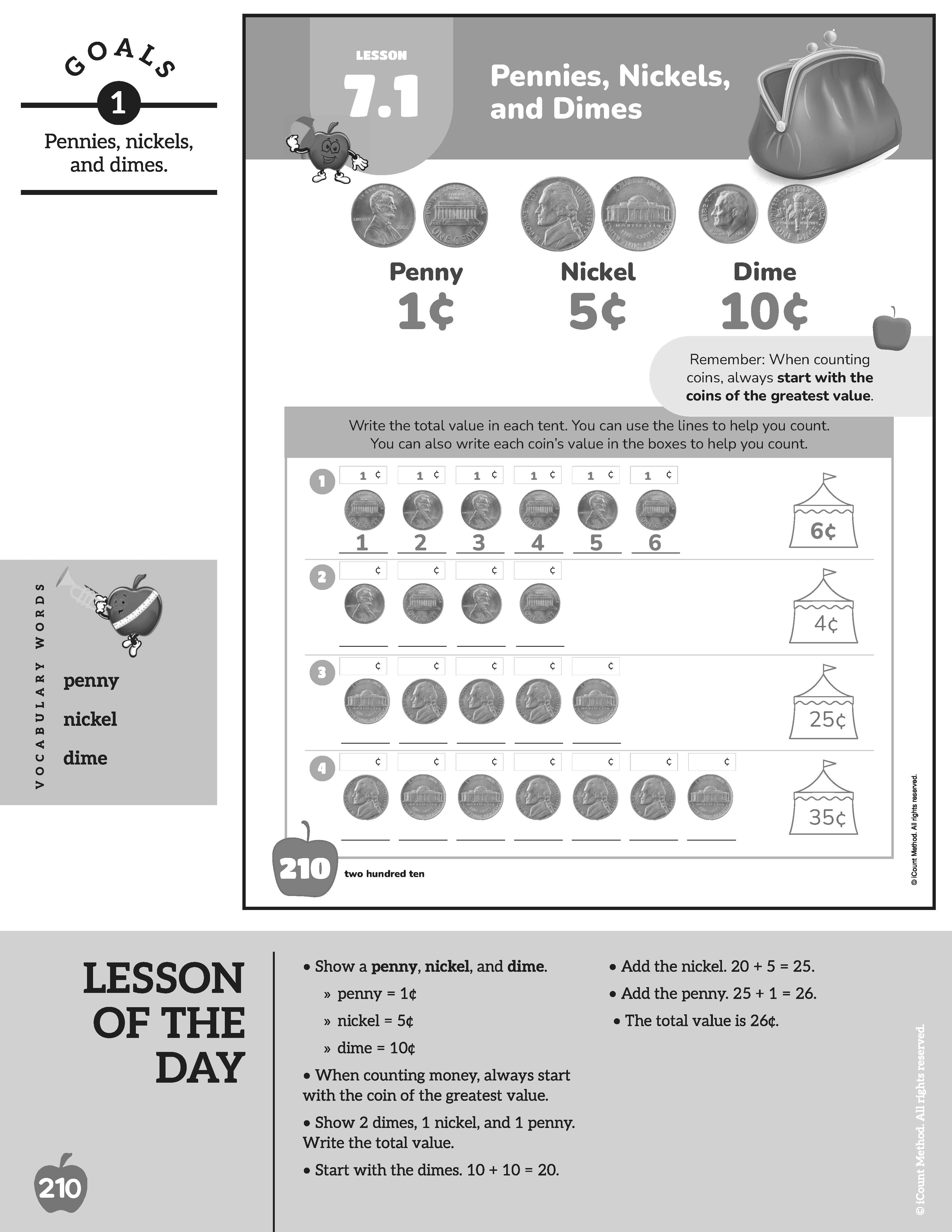 Teacher's Guide for the iCount Method® Level Green Math Book, Premium Edition, 2.0