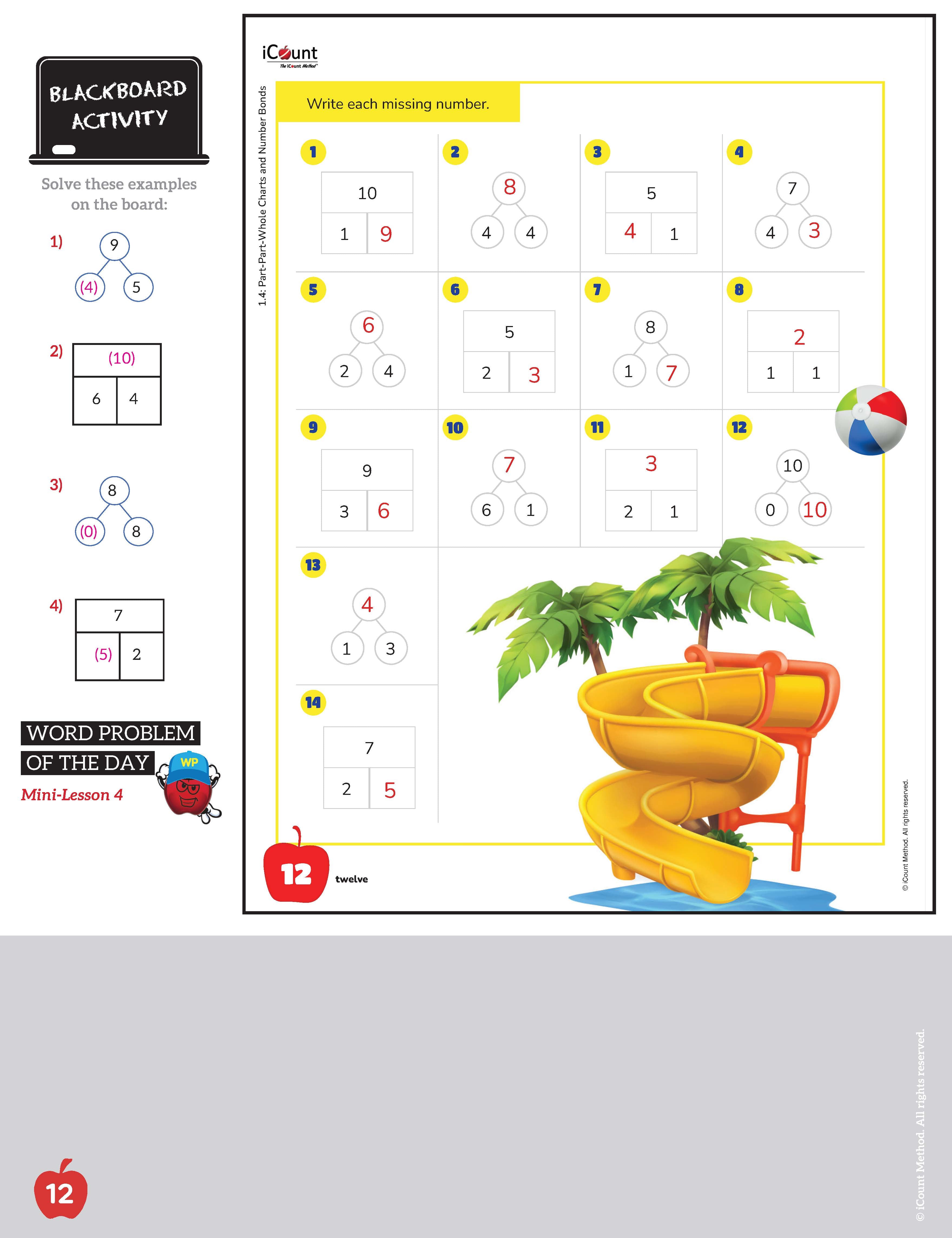 Teacher's Guide for the iCount Method® Level Green Math Book, Classic Edition, 2.0