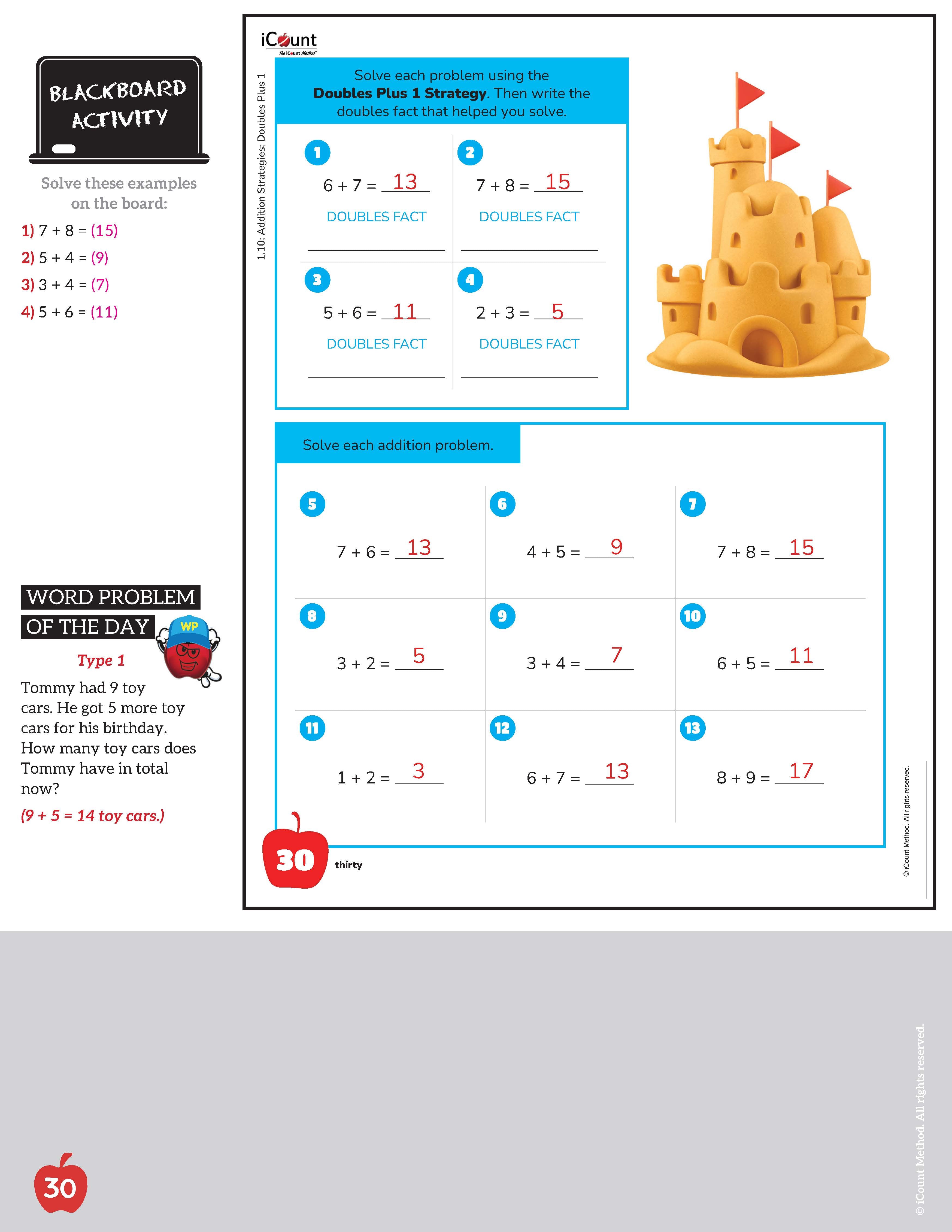 Teacher's Guide for the iCount Method® Level Green Math Book, Classic Edition, 2.0