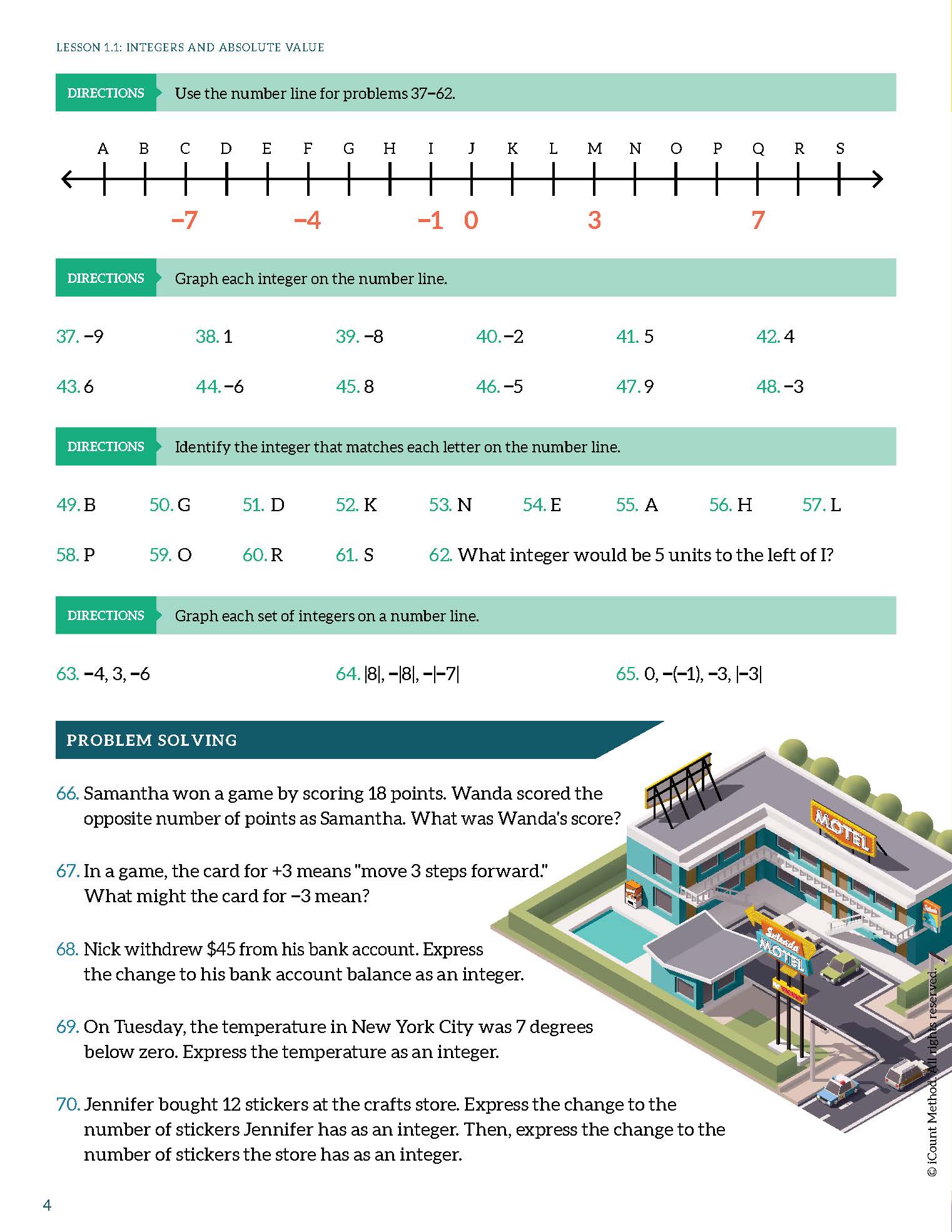 The iCount Method® Level Purple Math Textbook, Premium Edition (Hardcover)