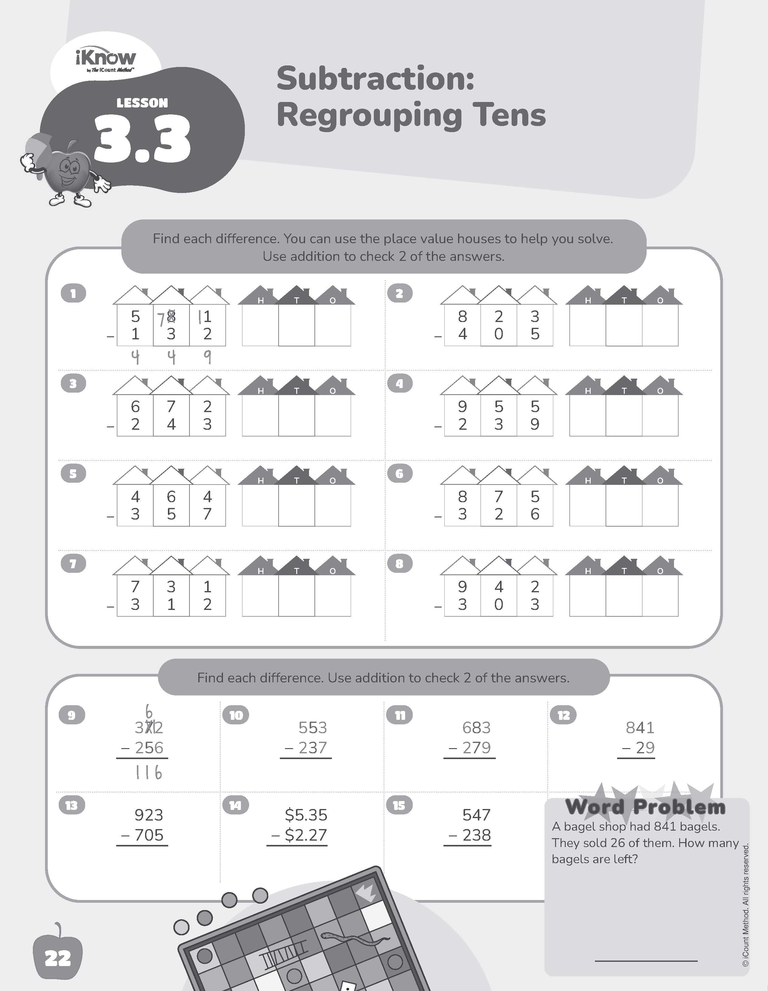 The iKnow by iCount Method® Brown Edition, Homework Book