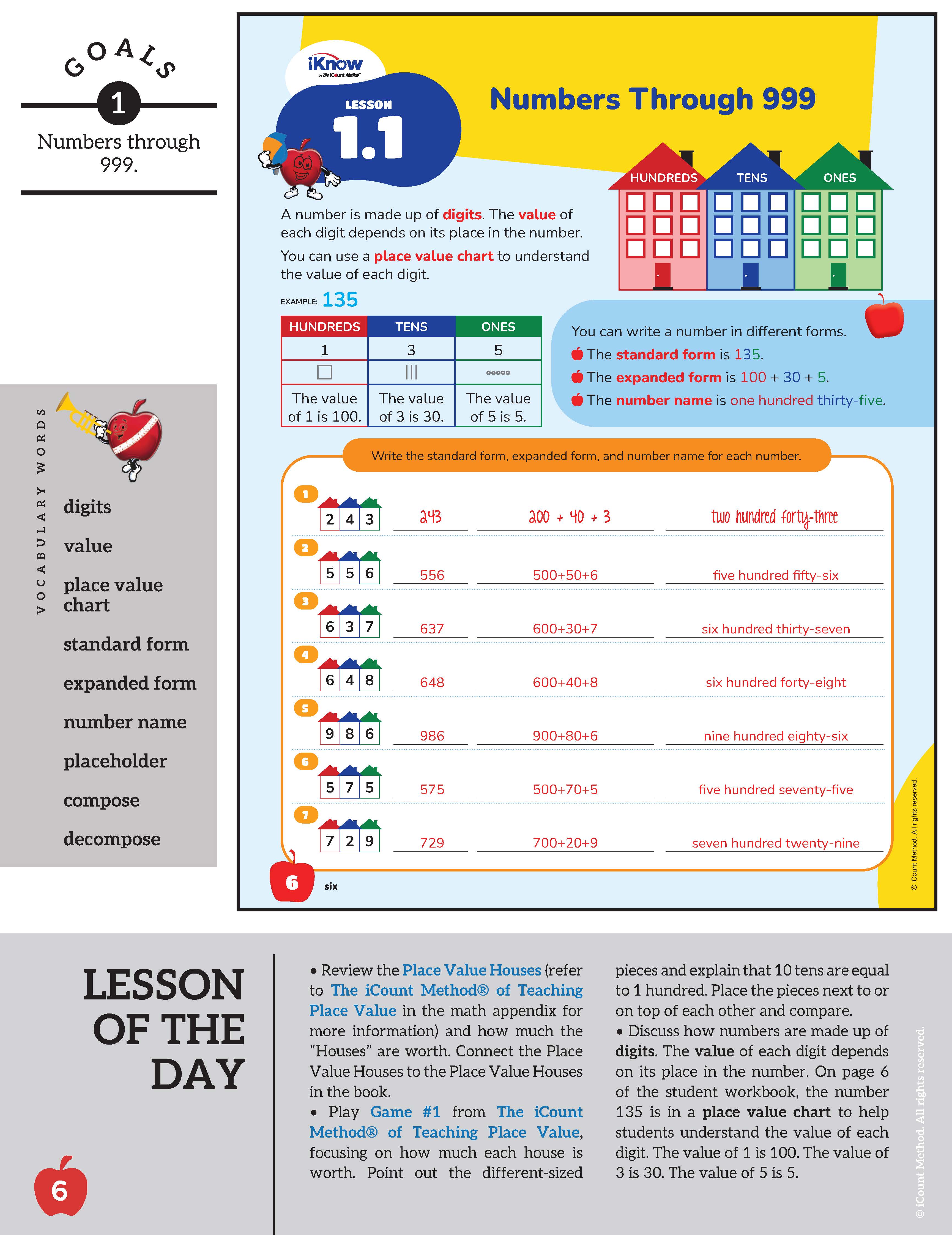 The iKnow by iCount Method® Brown Edition, Teacher's Guide