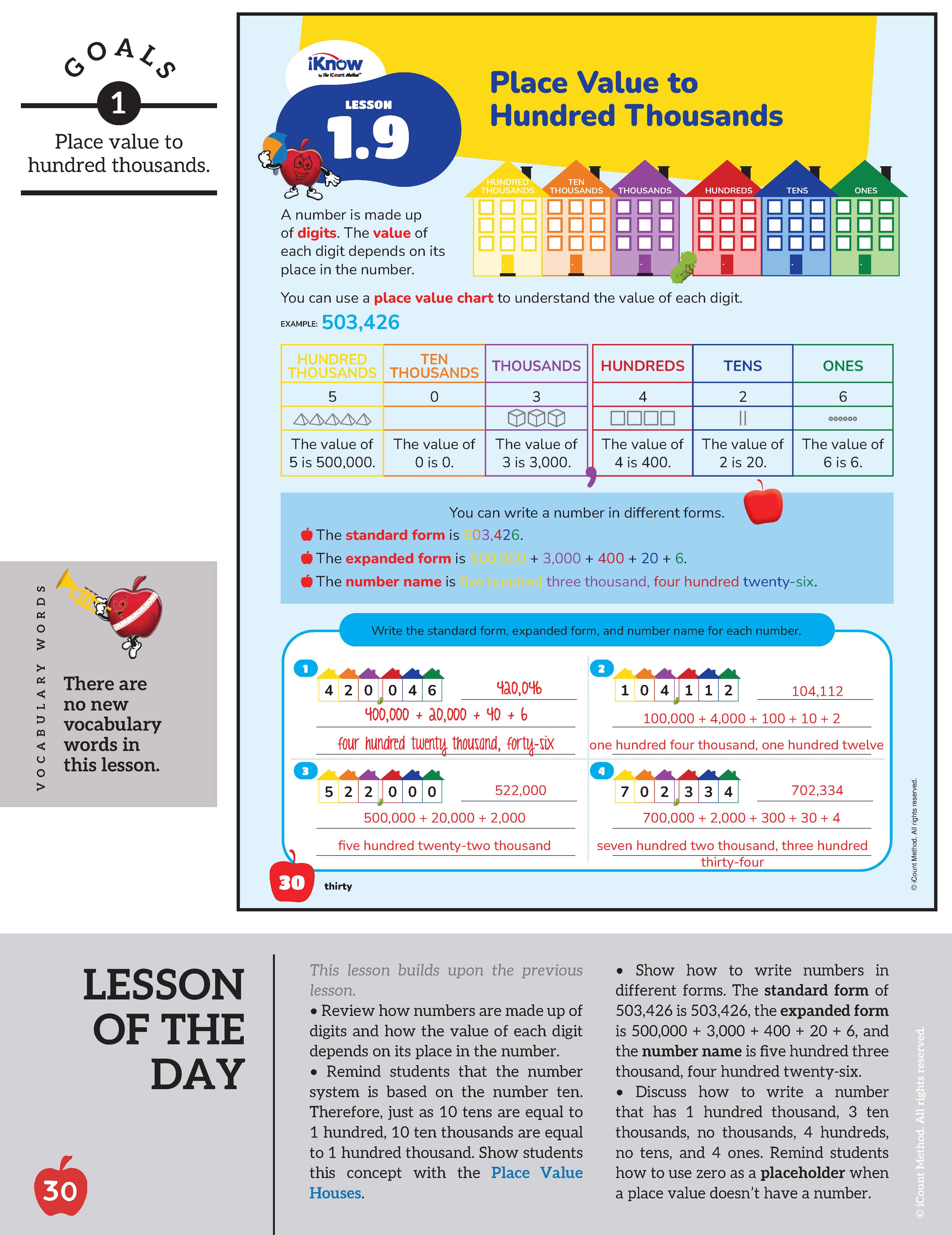 The iKnow by iCount Method® Brown Edition, Teacher's Guide