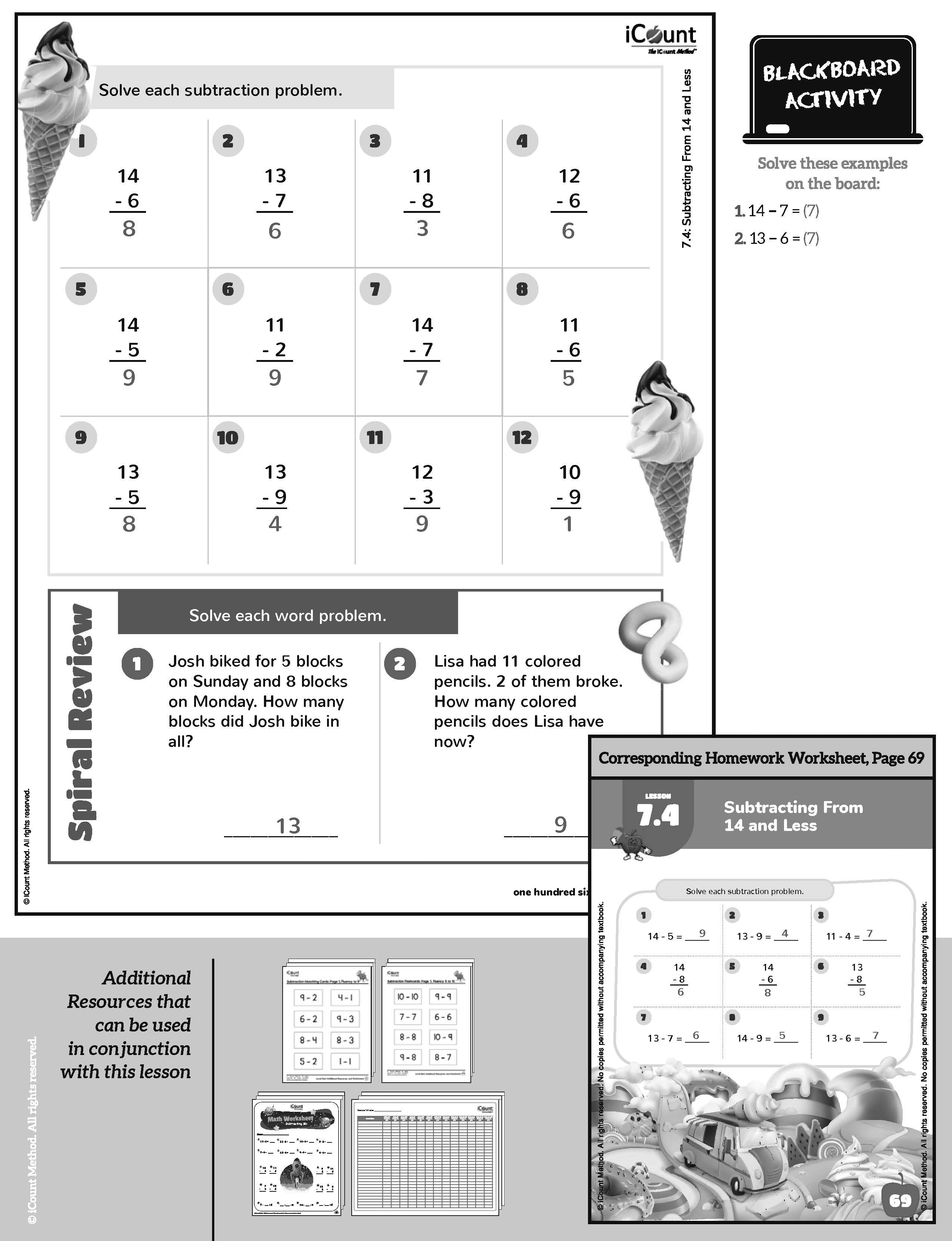 Teacher's Guide for the iCount Method® Level Red Math Book, Premium Edition, 2.0