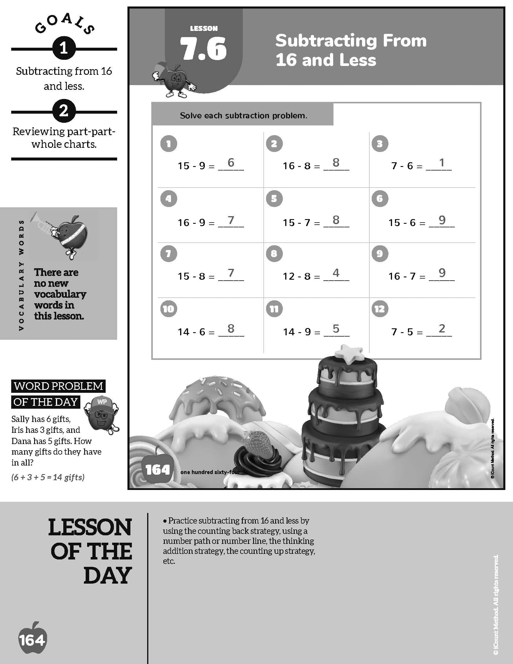 Teacher's Guide for the iCount Method® Level Red Math Book, Premium Edition, 2.0