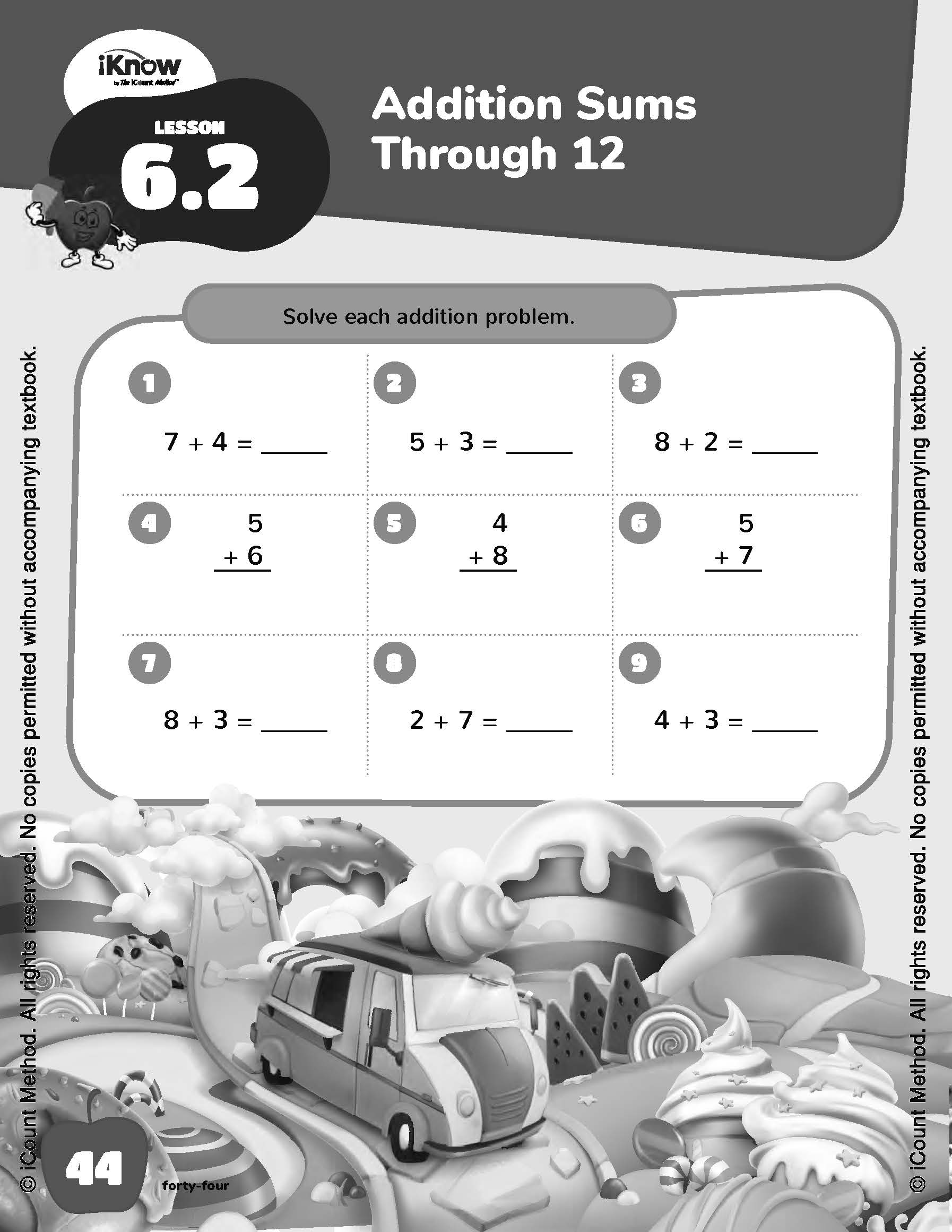 The iKnow by The iCount Method® Red Edition, Homework Book