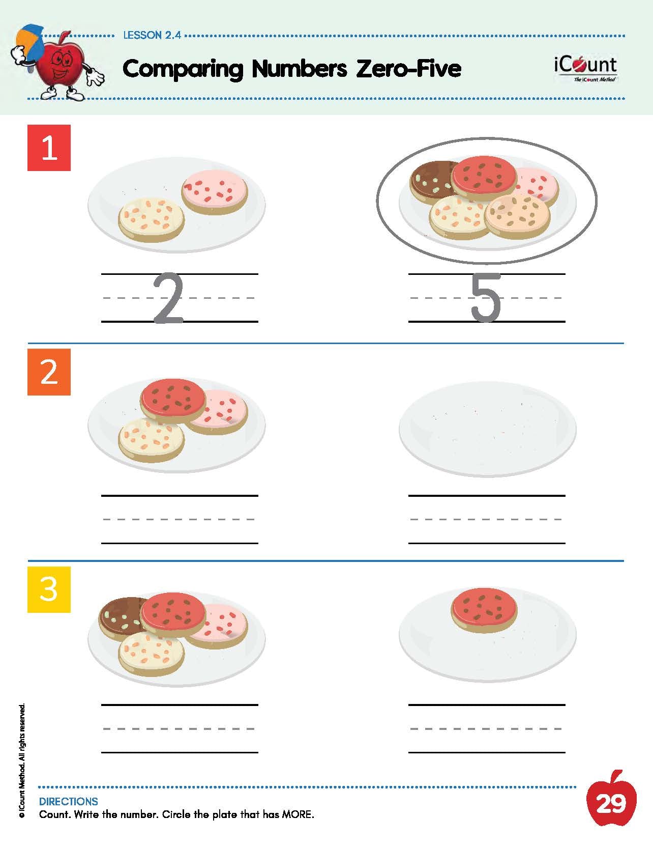The iCount Method® Level Pink Math Book, Premium Edition, 2.0