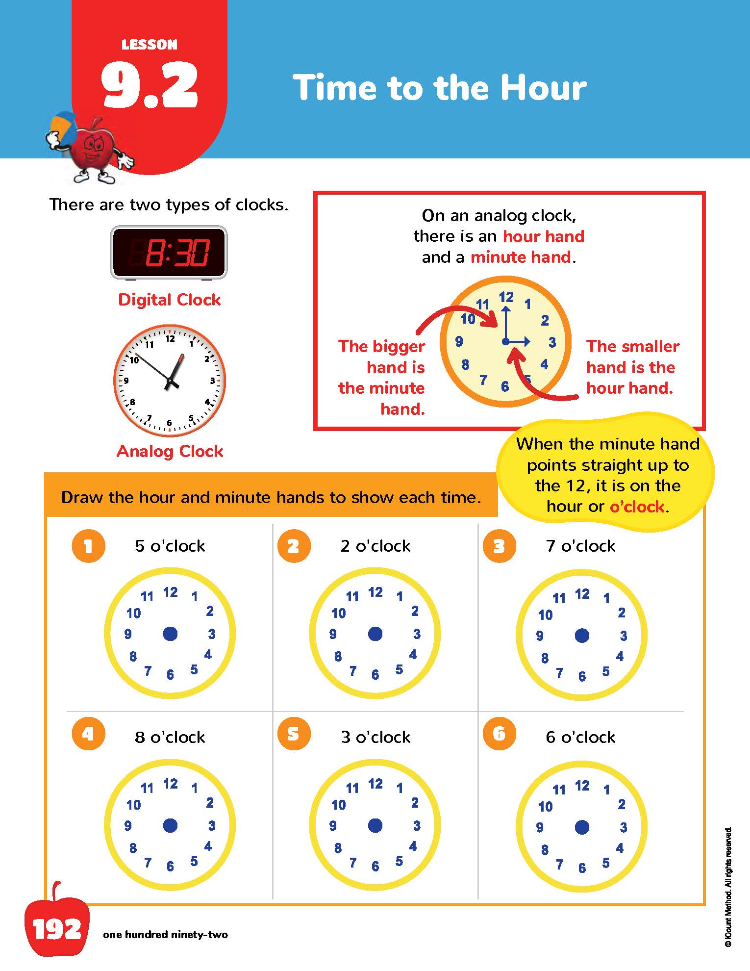 The iCount Method® Level Red Math Book, Premium Edition, 2.0