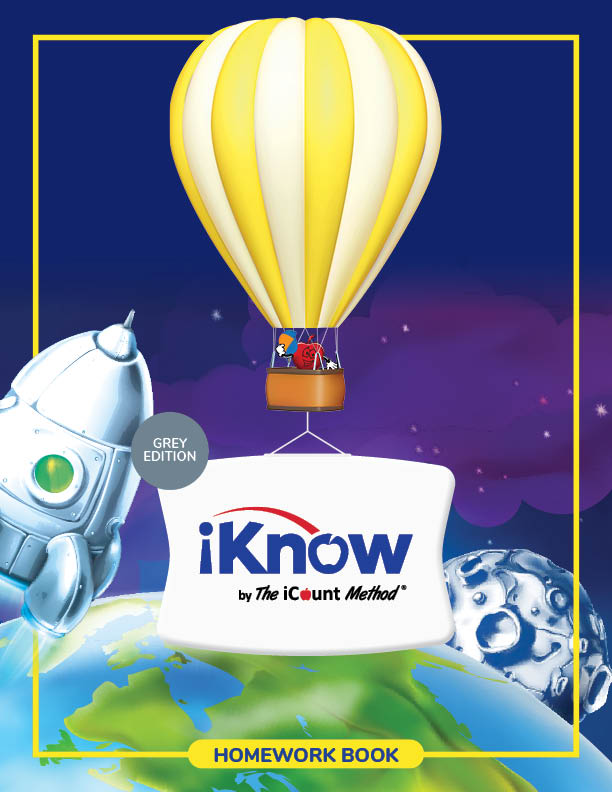 The iKnow by iCount Method® Gray Edition, Homework Book