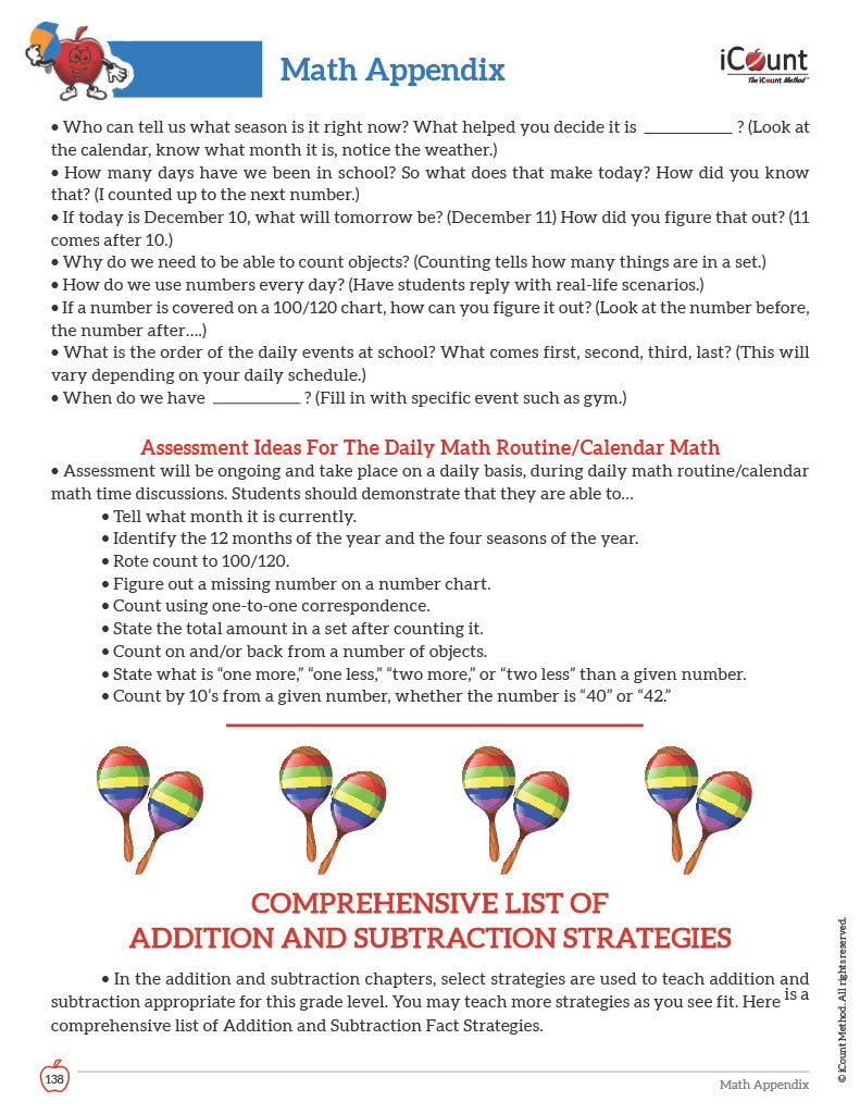 Level Green Teacher's Edition Math Book, Abridged Line image 2