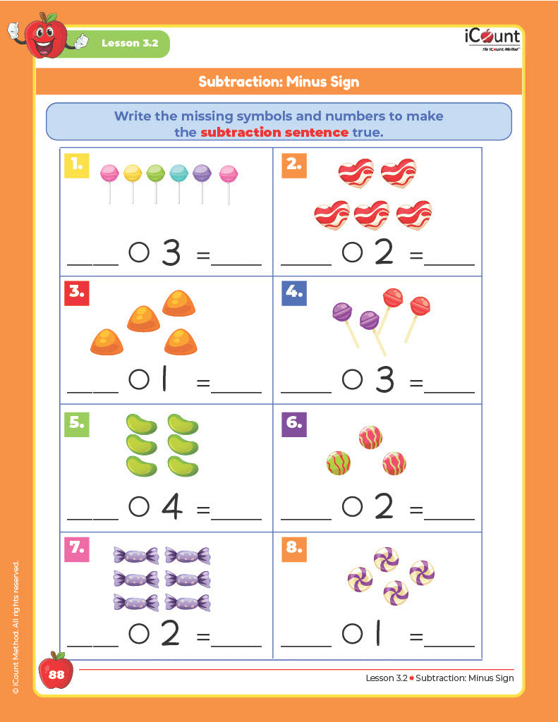 Level Red Math Workbook, Abridged Line image 1