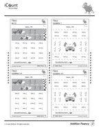 Addition Fluency Workbook Teacher's Edition, Fluency Series image 4