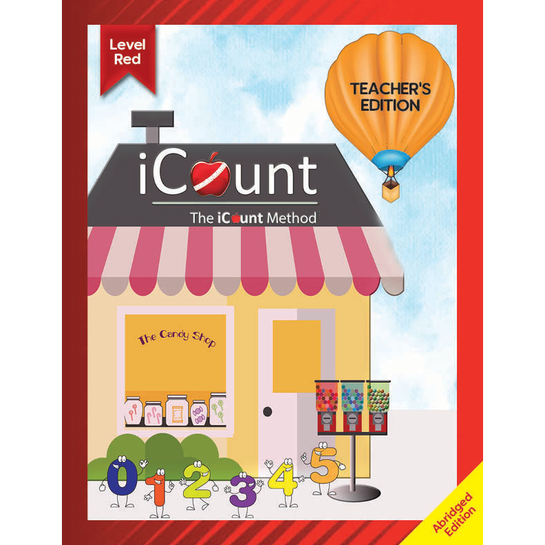 Level Red Teacher's Edition Math Book, Abridged Line image 0