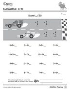 Addition Fluency Workbook, Fluency Series image 5