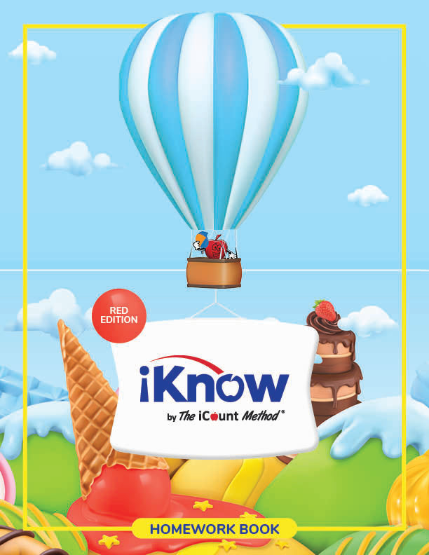 The iKnow by The iCount Method® Red Edition, Homework Book