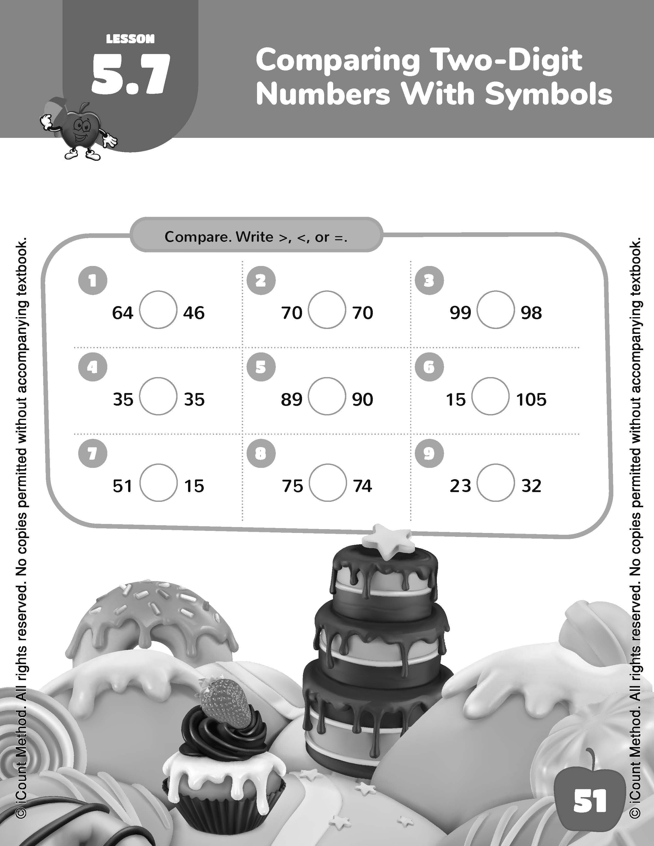 The iCount Method® Level Red Math Homework Book, Premium Edition, 2.0