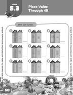 The iCount Method® Level Red Math Homework Book, Classic Edition, 2.0