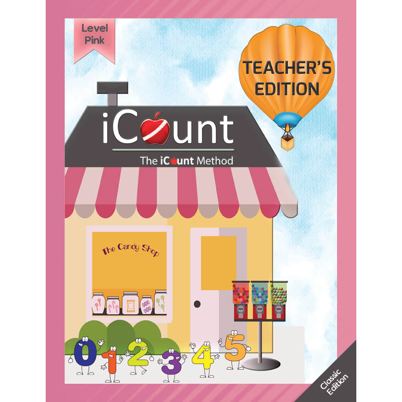 Level Pink Teacher's Edition Math Book, Classic Line image 0