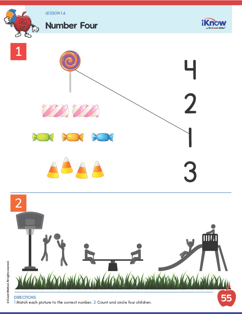 Math Workbook, iKnow Pink Edition image 4