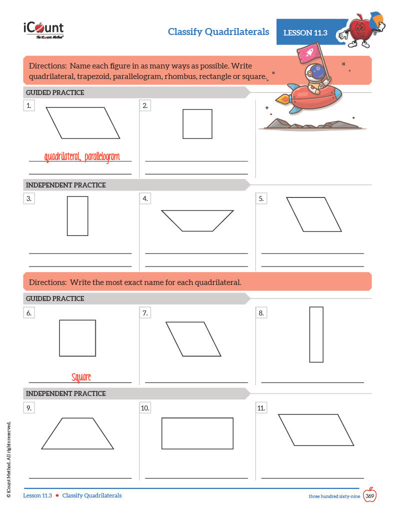 Level Gray Math Workbook, Abridged Line image 4