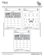 Addition Fluency Workbook Teacher's Edition, Fluency Series image 5