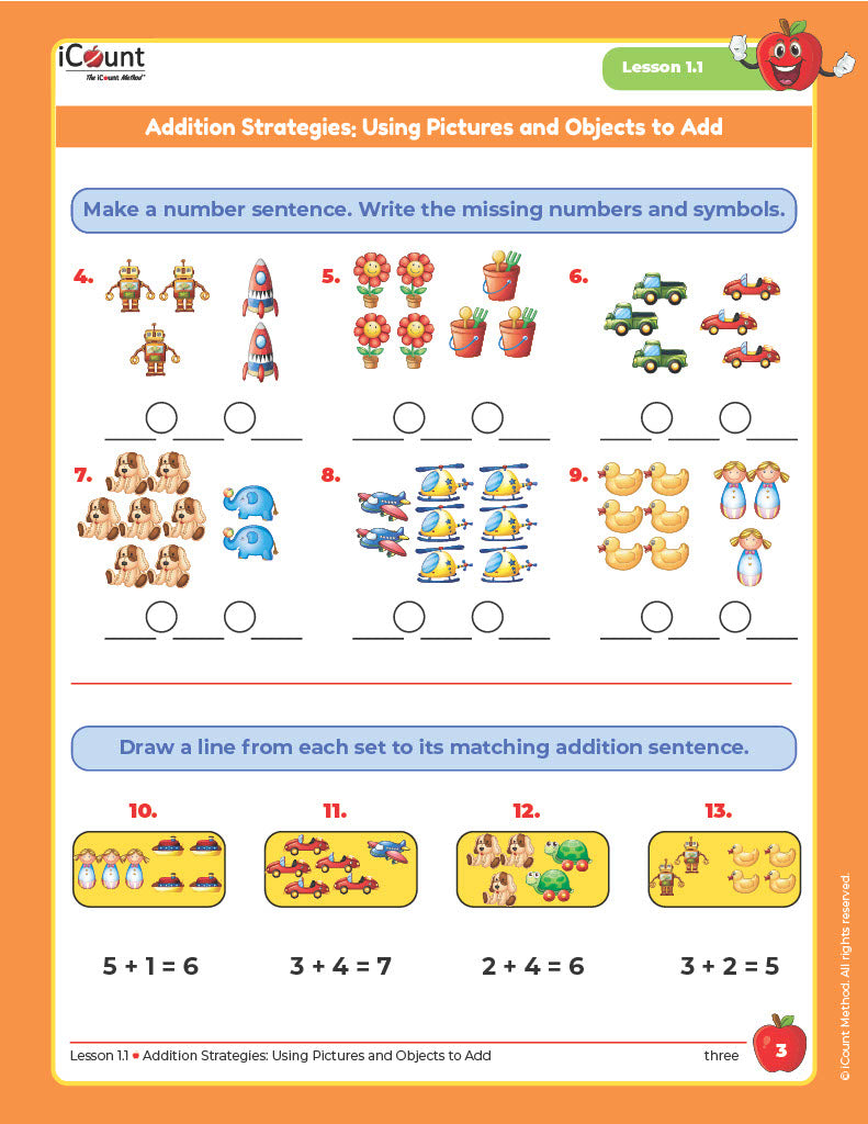 Level Green Math Workbook, Abridged Line image 2